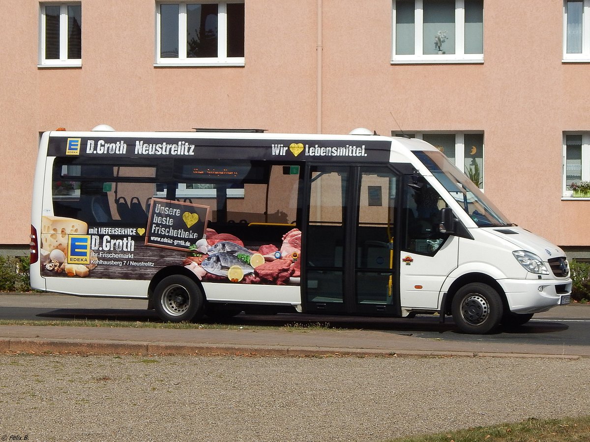 Mercedes Sprinter von Becker-Strelitz Reisen aus Deutschland in Neustrelitz. 