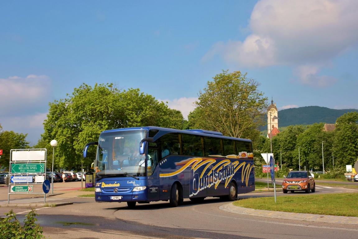 Mercedes Tourismo von Bundschuh Reisen aus �sterreich 2018 in Krems.