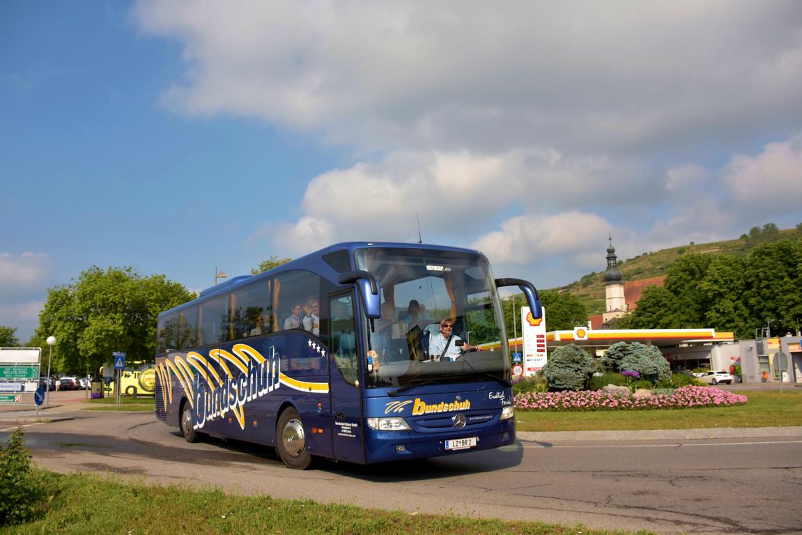 Mercedes Tourismo von Bundschuh Reisen aus �sterreich 2018 in Krems.