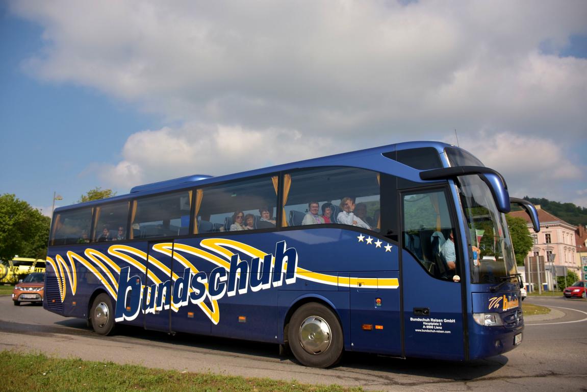 Mercedes Tourismo von Bundschuh Reisen aus �sterreich 2018 in Krems.
