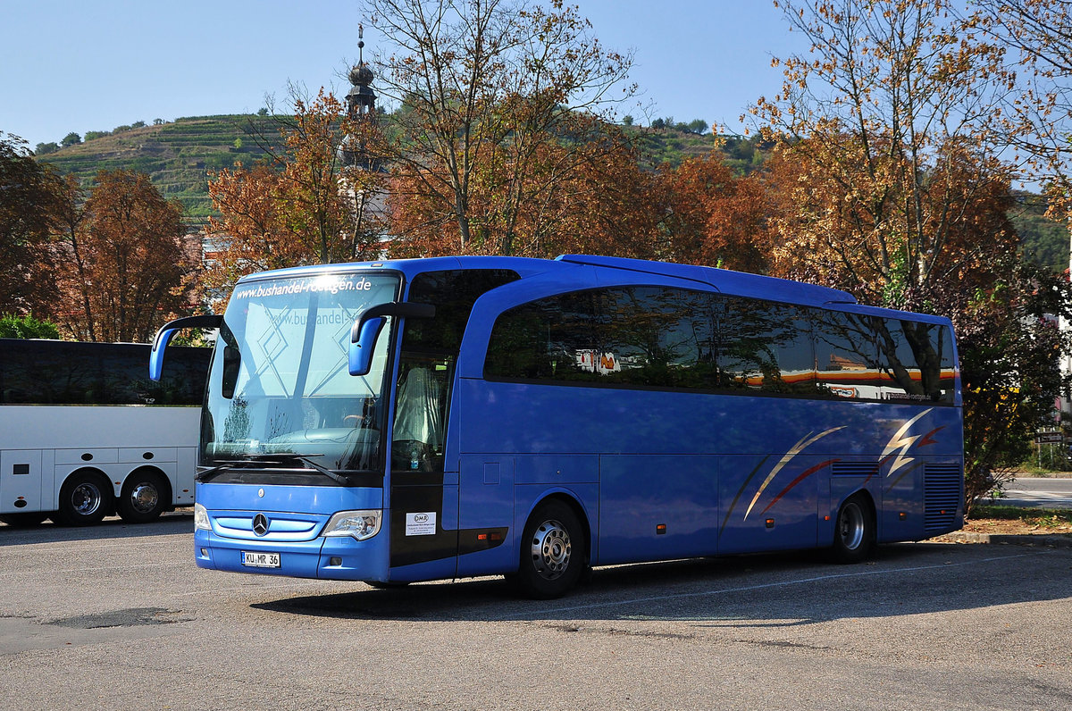Mercedes Travego von Bushandel R�ttgen.de in Krems gesehen.