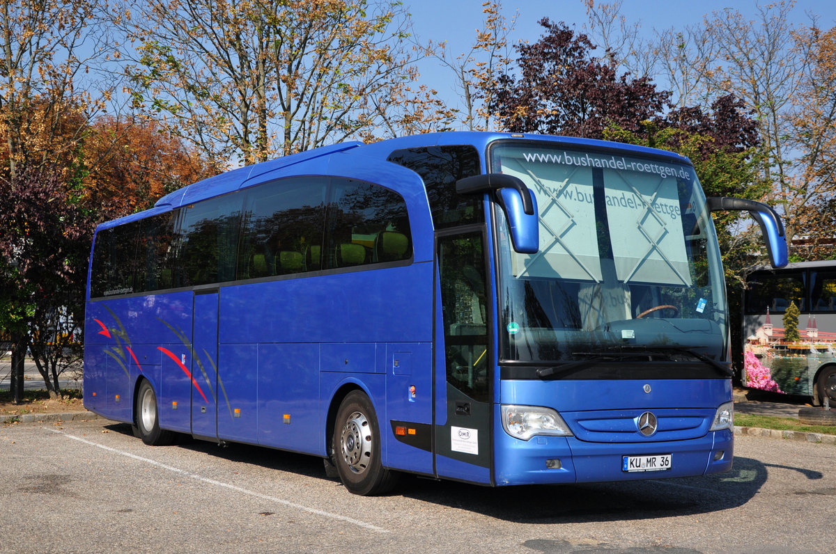 Mercedes Travego von Bushandel R�ttgen.de in Krems gesehen.