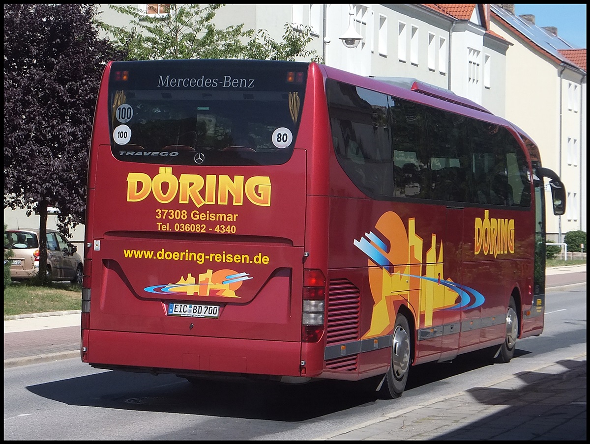 Mercedes Travego von D�ring aus Deutschland in Sassnitz.