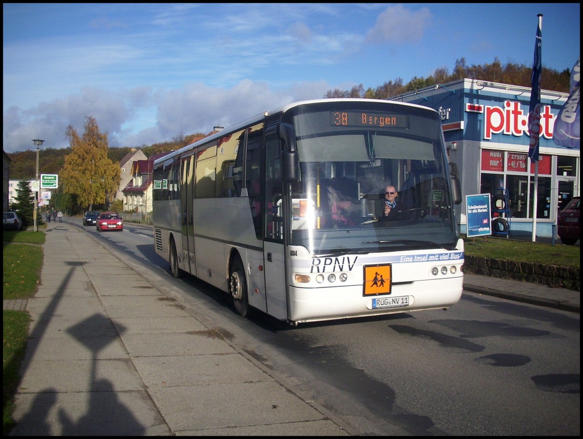 Neoplan Eurolienr der RPNV in Bergen. Gru� an den netten Fahrer!