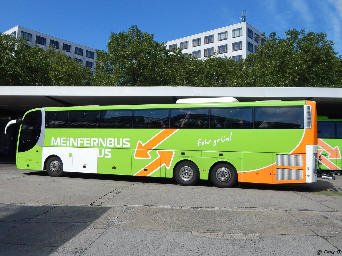 Scania OmniExpress von Flixbus/R�se Reisen aus Deutschland in Berlin.