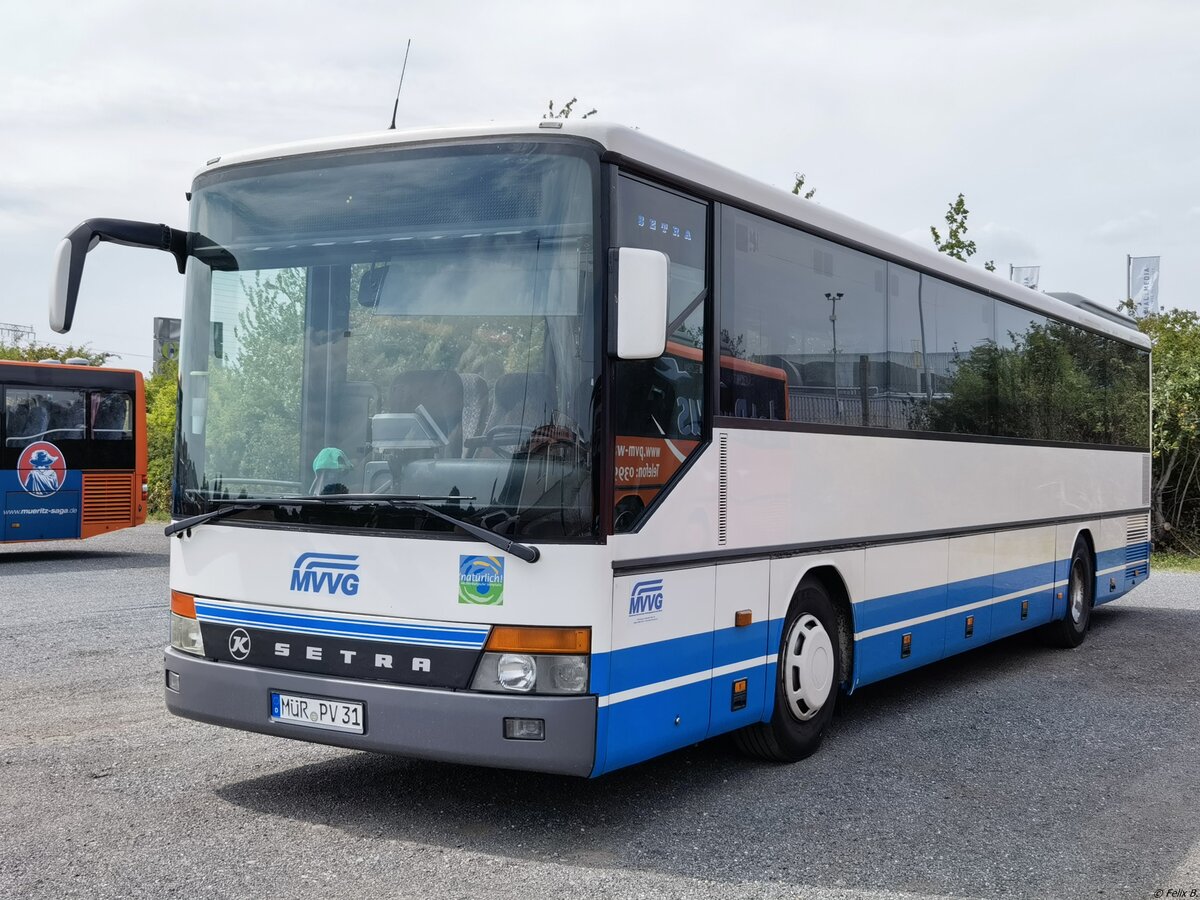 Setra 315 UL der MVVG in Röbel.