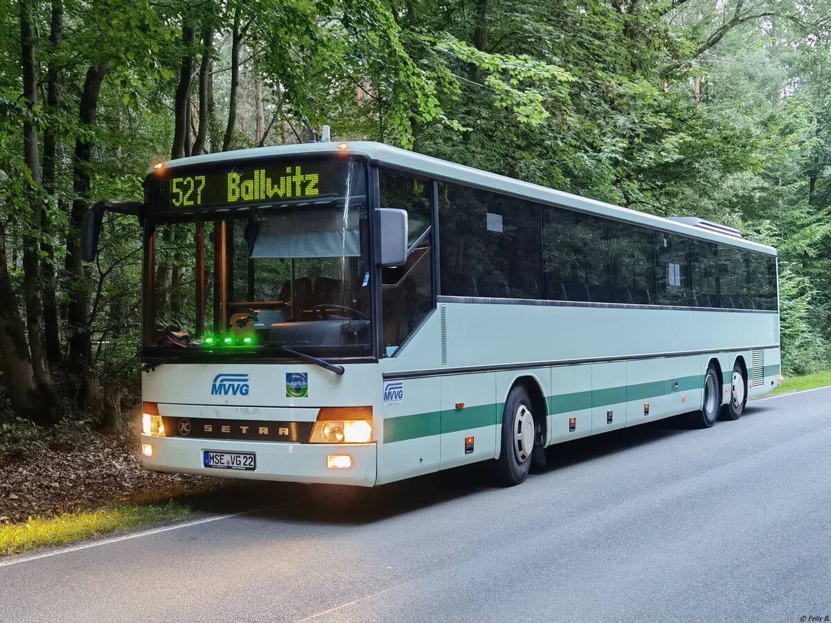 Setra 319 UL der MVVG vor Godenswege.