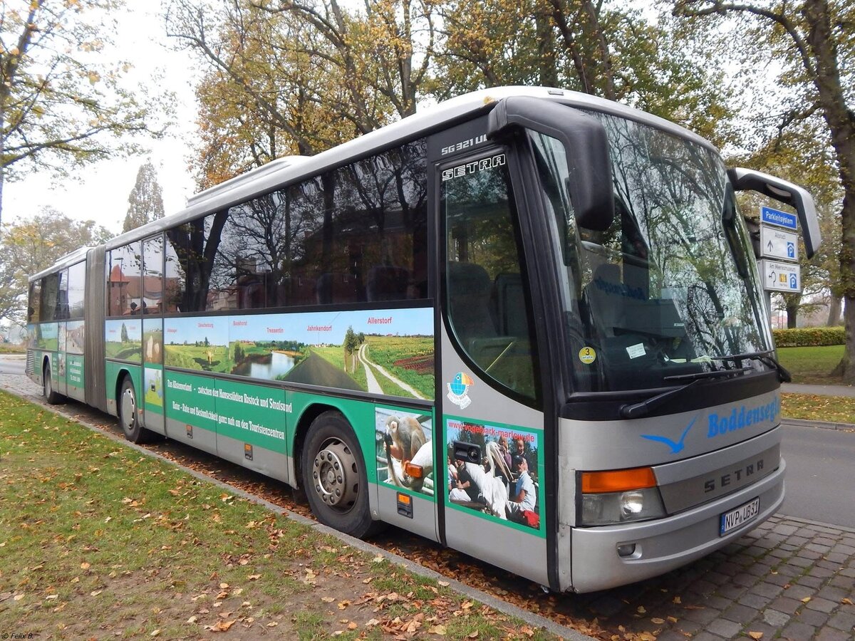Setra 321 UL von Boddensegler aus Deutschland in Stralsund.
