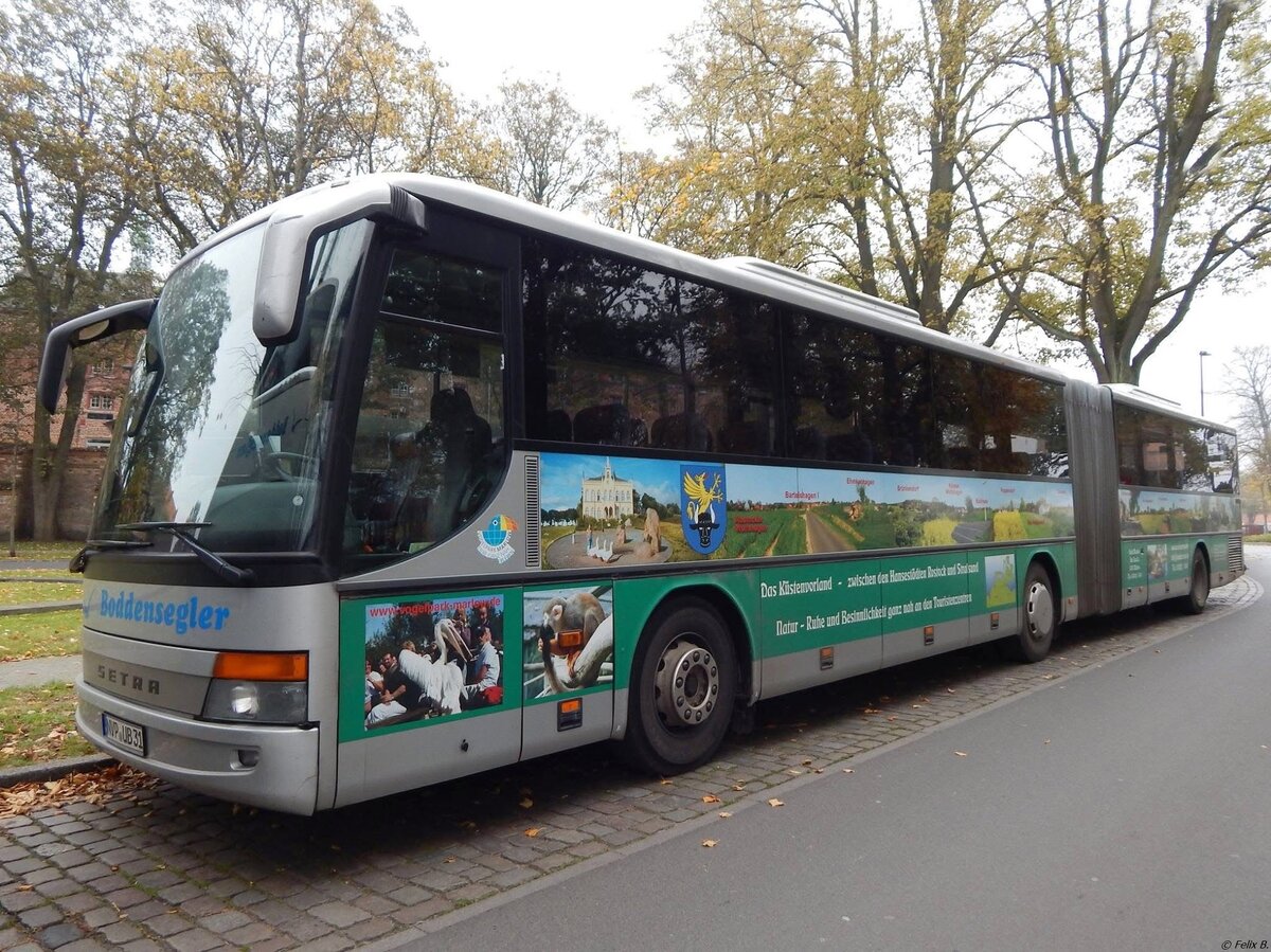 Setra 321 UL von Boddensegler aus Deutschland in Stralsund.