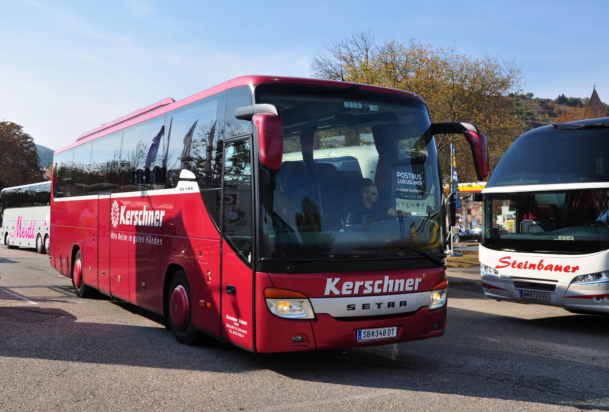 Setra 415 GT- HD von Kerschner Reisen aus �sterreich in Krems.
