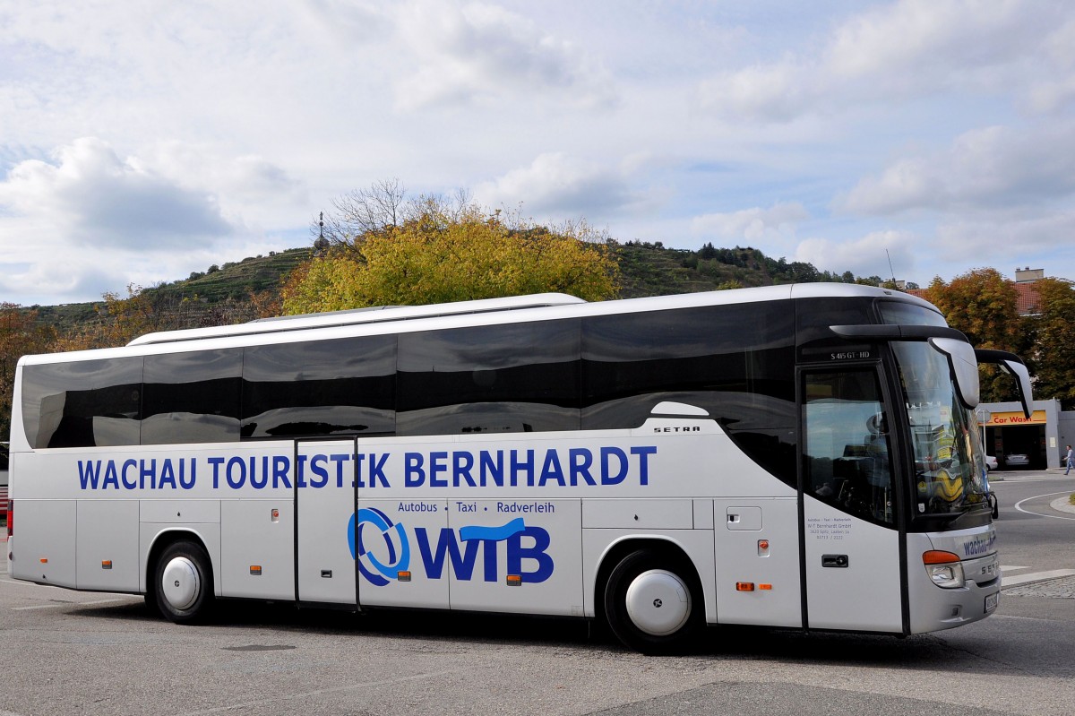 SETRA 415 GT-HD von WTB Touristik/�sterreich im September 2013 in Krems gesehen.