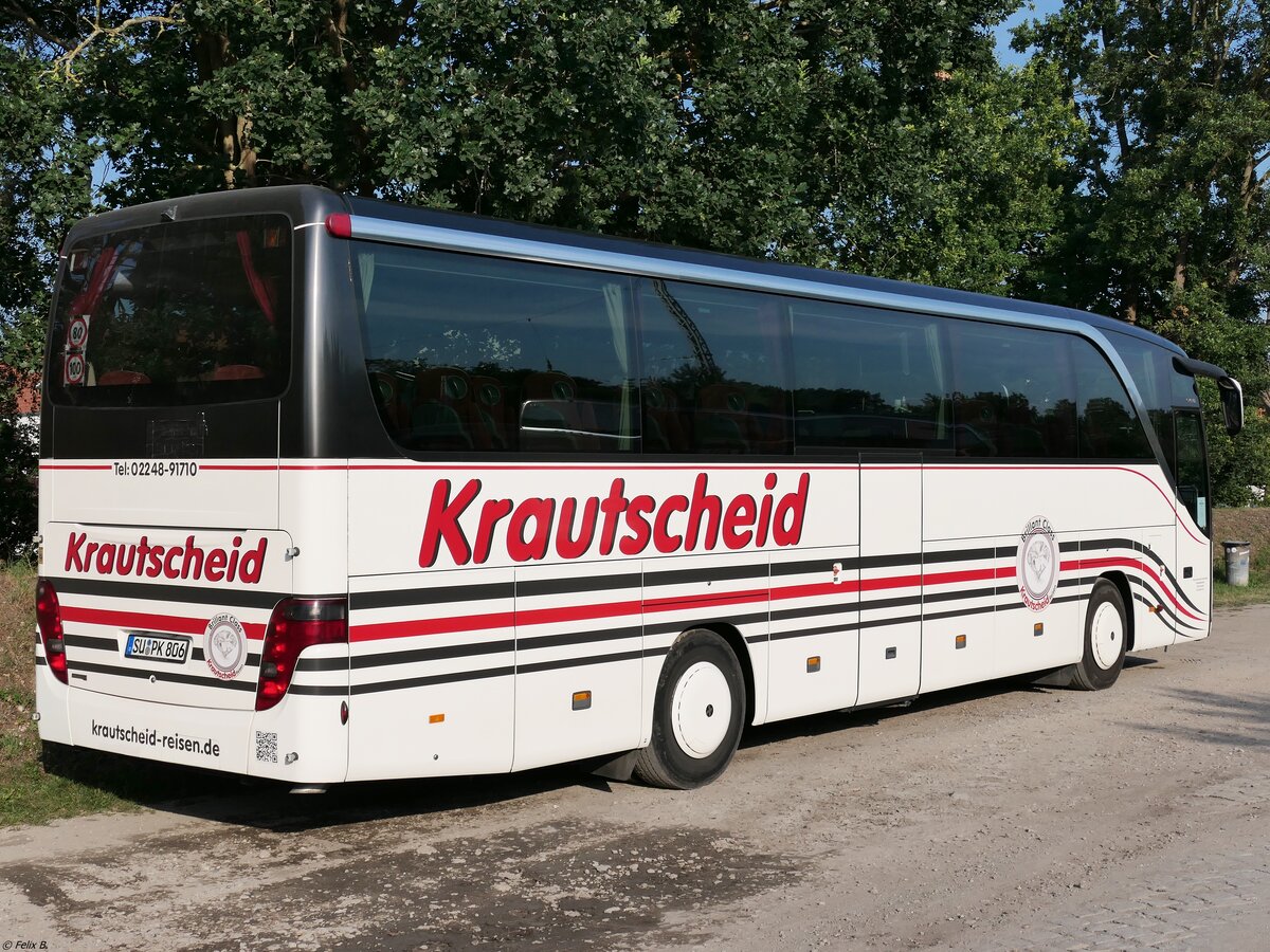 Setra 415 HD von Krautscheid aus Deutschland in Binz. 