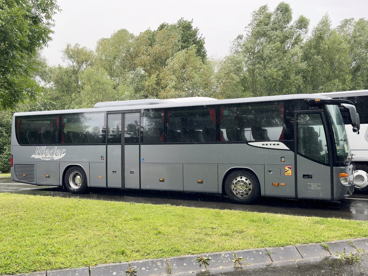 Setra 415 UL von Bus Betrieb Nieder aus Deutschland in Plau am See.
