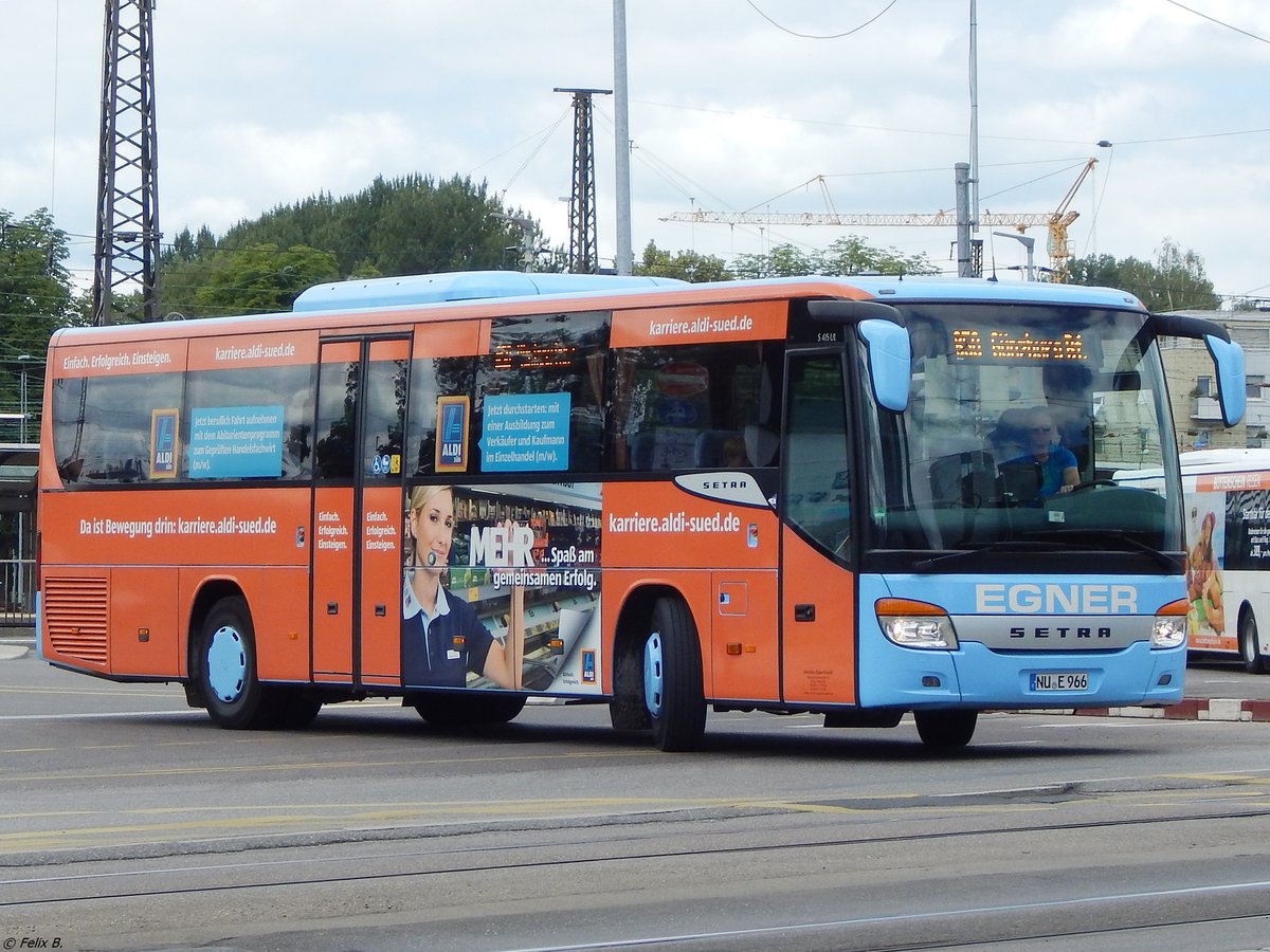 Setra 415 UL von Egner aus Deutschland in Ulm.