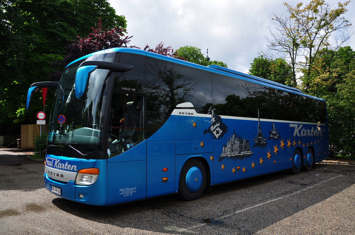Setra 416 GT-HD von Paul K�RTEN Reisen aus der BRD in Krems gesehen.