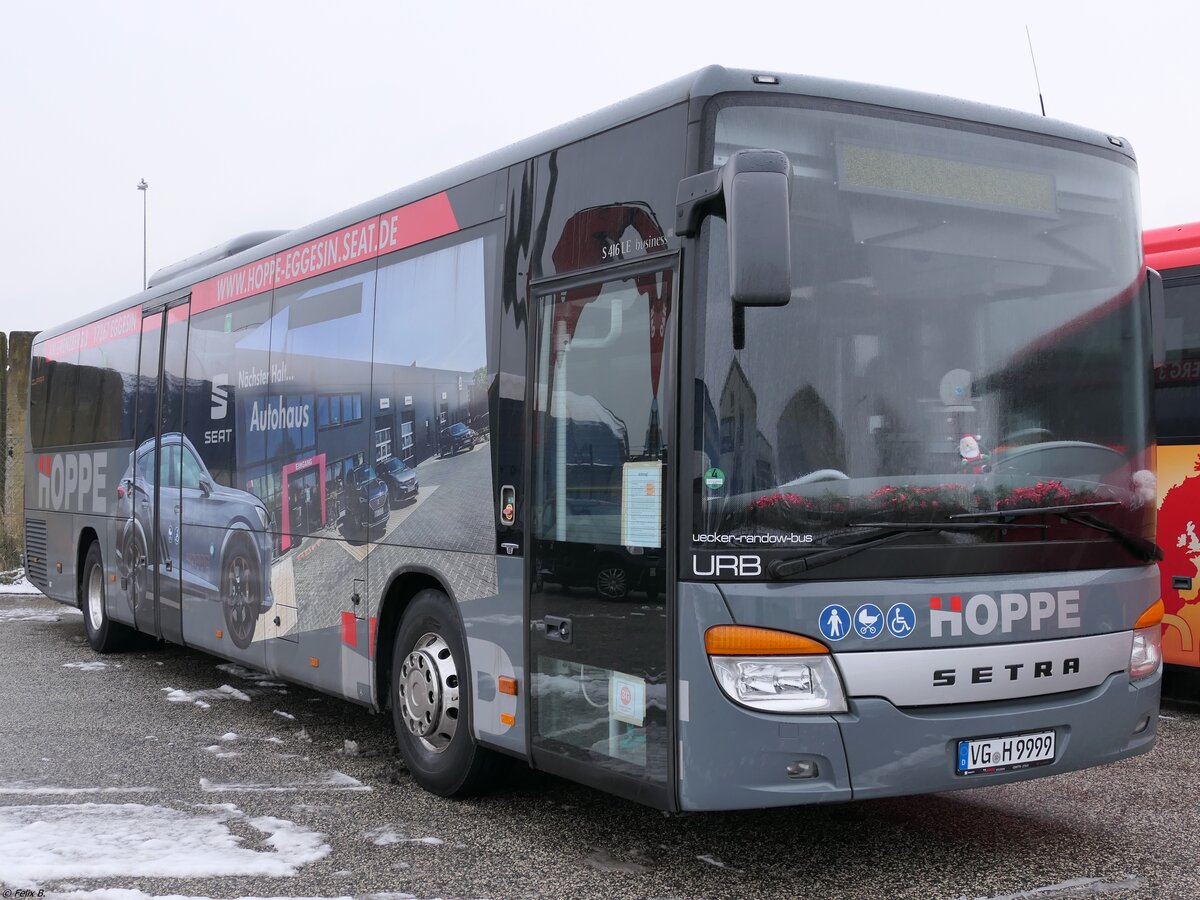 Setra 416 LE Business von URB aus Deutschland in Ueckermünde.