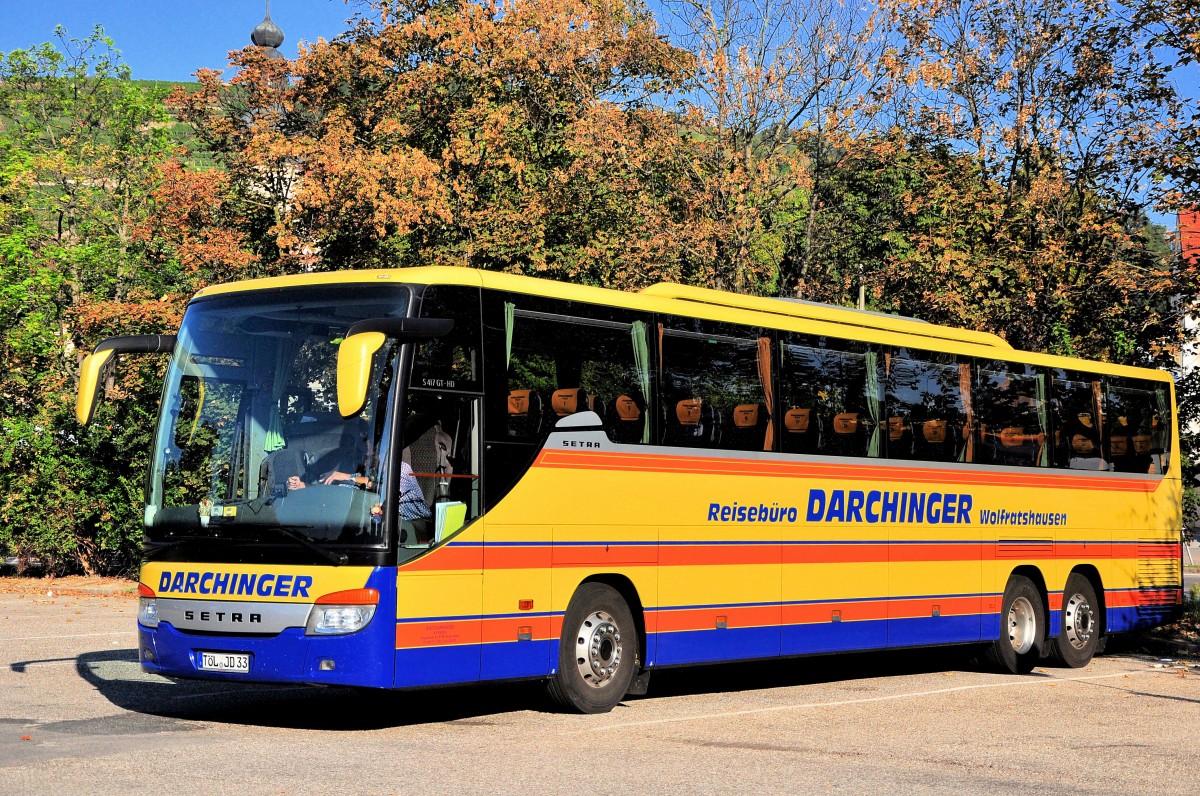 SETRA 417 GT-HD vom Reiseb�ro Darchinger aus Deutschland im September 2013 in Krems.