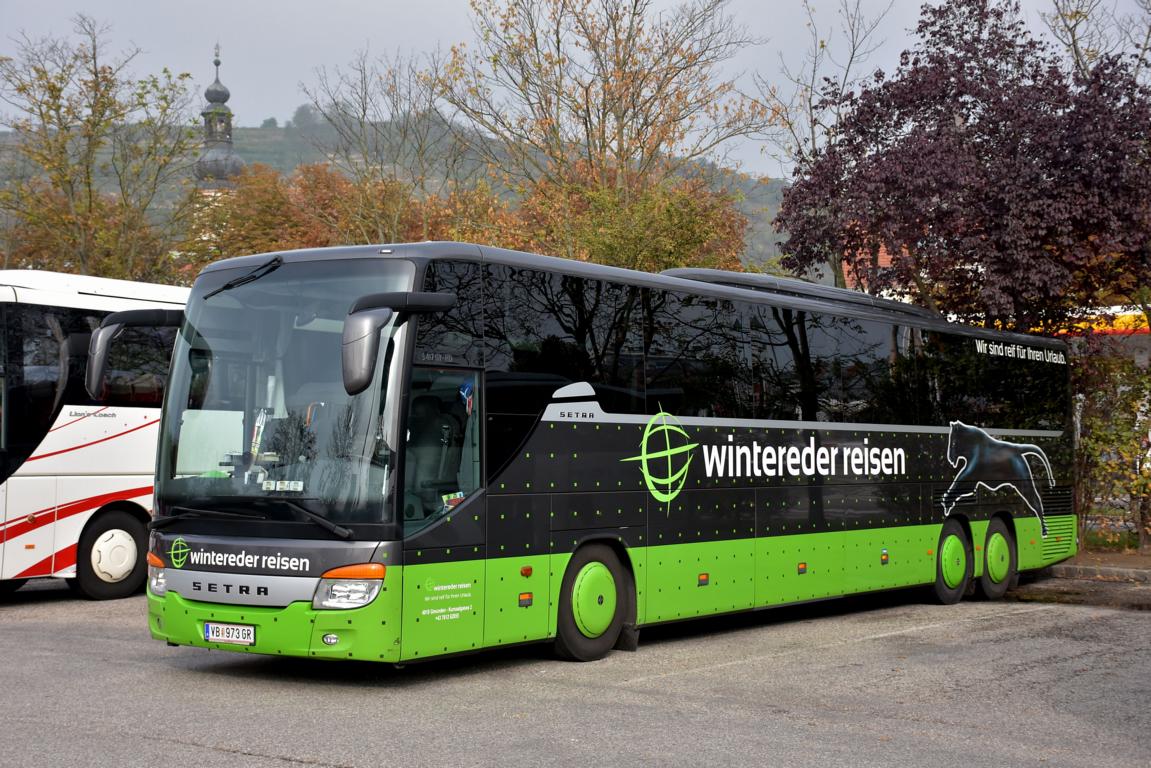 Setra 417 GT- HD von Wintereder Reisen aus �sterreich 09/2017 in Krems.