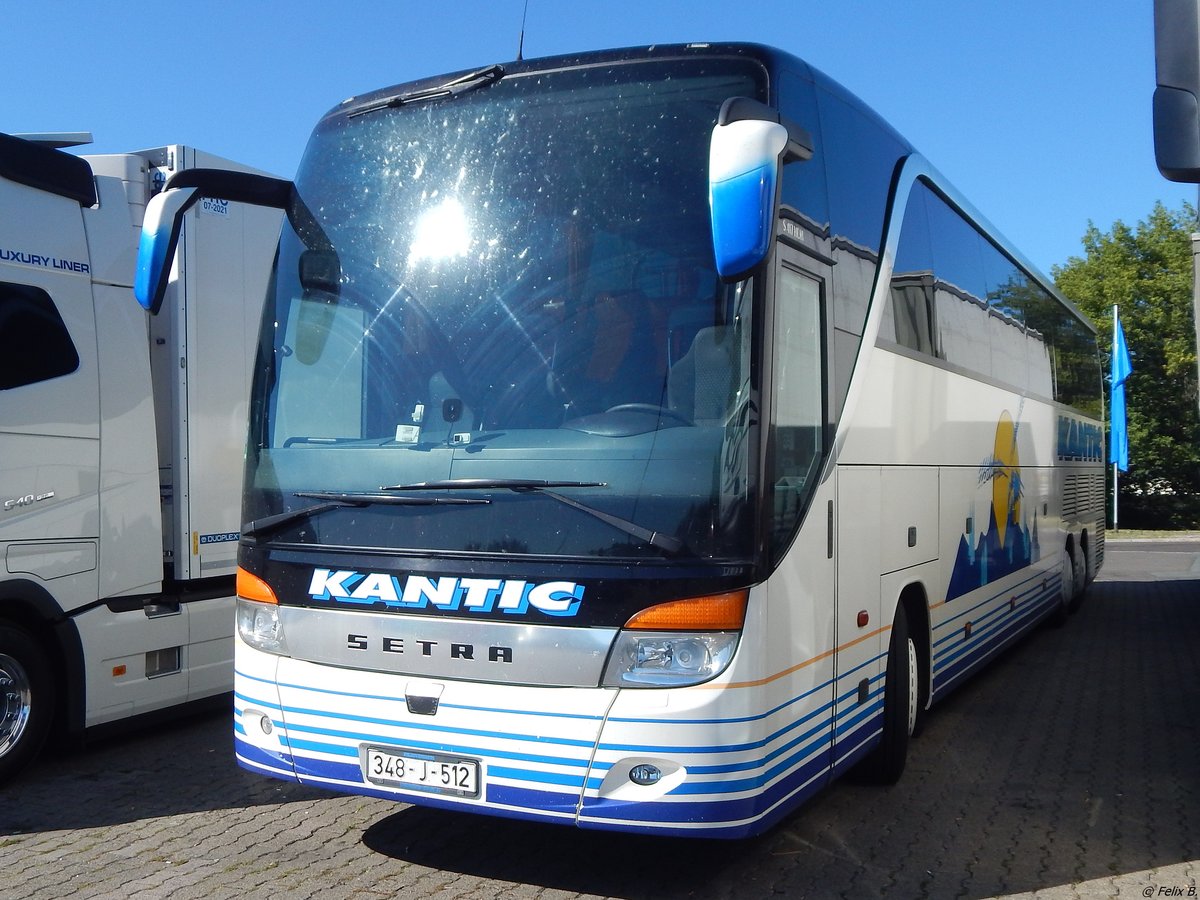 Setra 417 HDH von Kantic aus Bosnien-Herzegowina in Berlin.