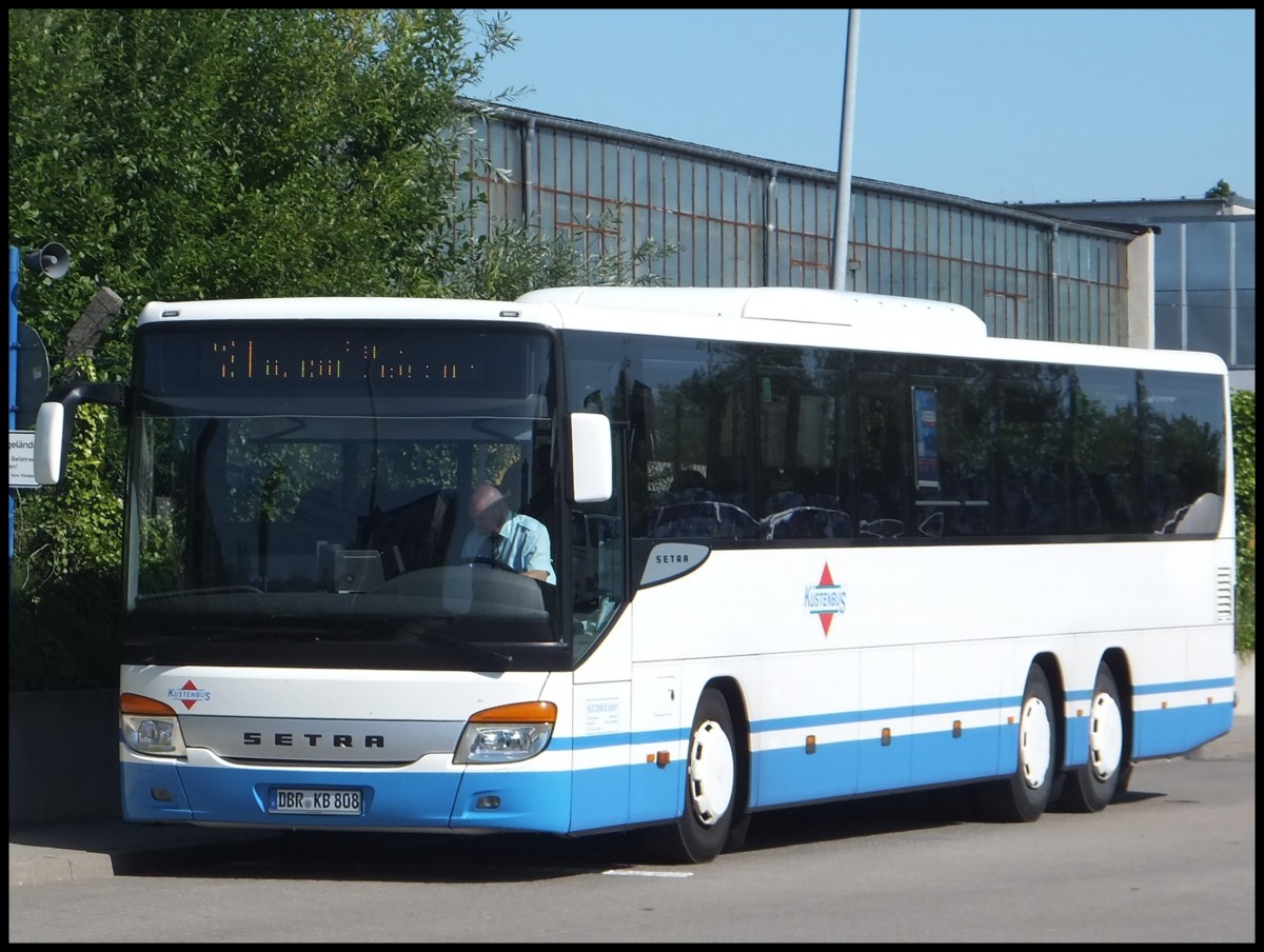 Setra 417 UL der K�stenbus GmbH in Rostock.