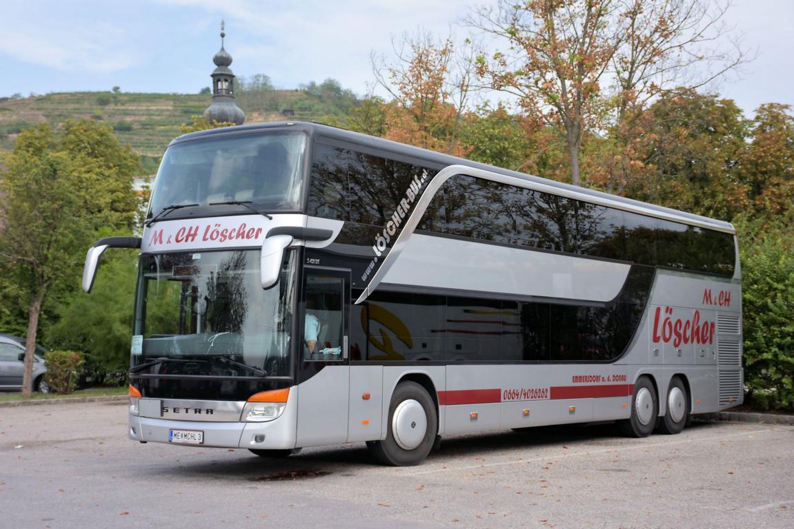 Setra 431 DT von M & CH L�scher Reisen aus �sterreich 2017 in Krems.