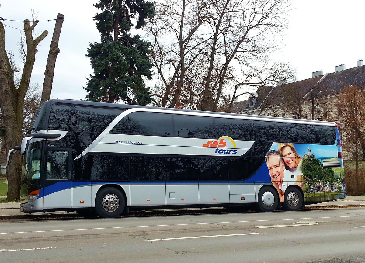 Setra 431 DT von SAB Tours aus �sterreich in Krems.