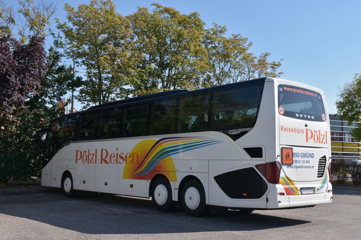 Setra 500er-Serie von P�lzl Reisen aus �sterreich 06/2017 in Krems.