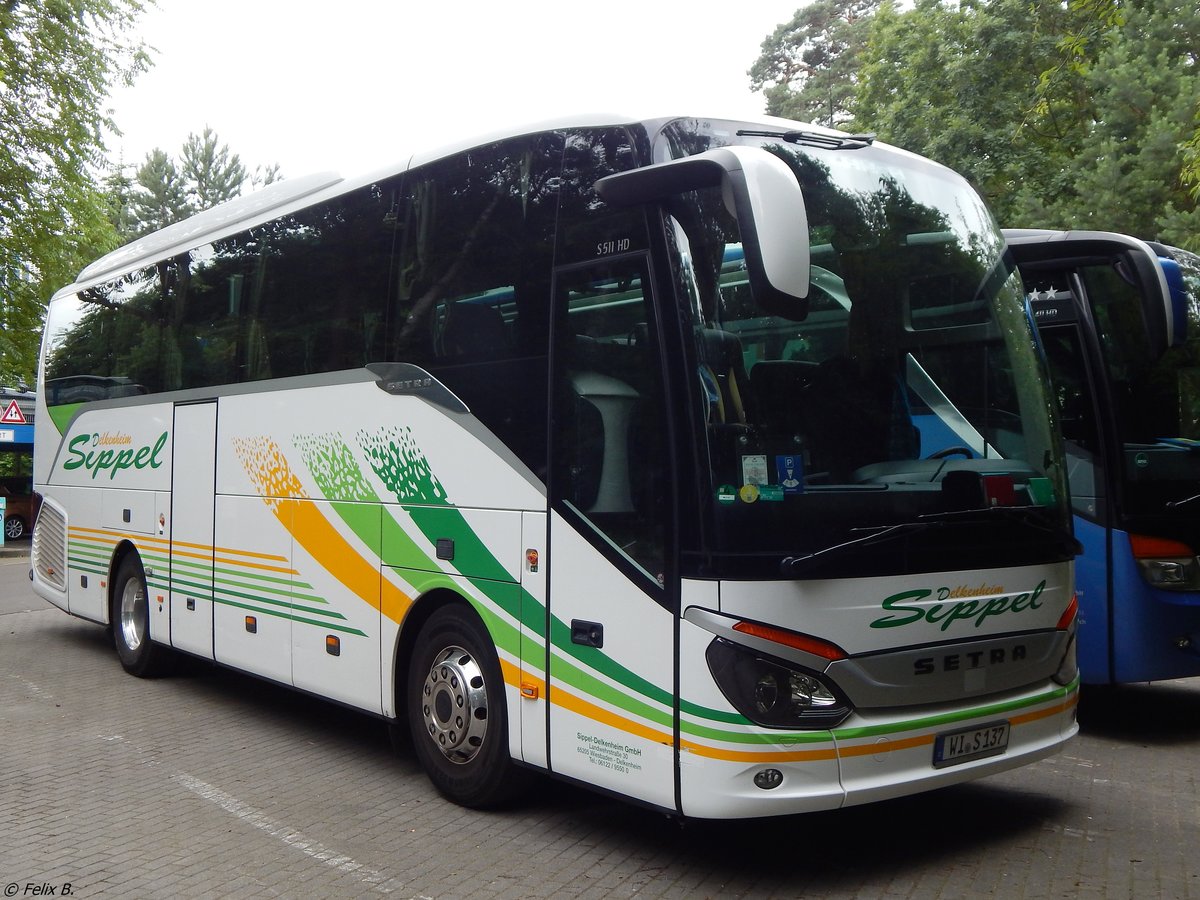 Setra 511 HD von Sippel aus Deutschland in Binz.