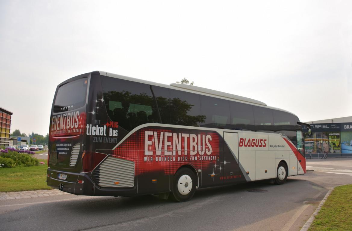 Setra 515 HD von Blaguss �sterreich im Mai 2017 in Krems.