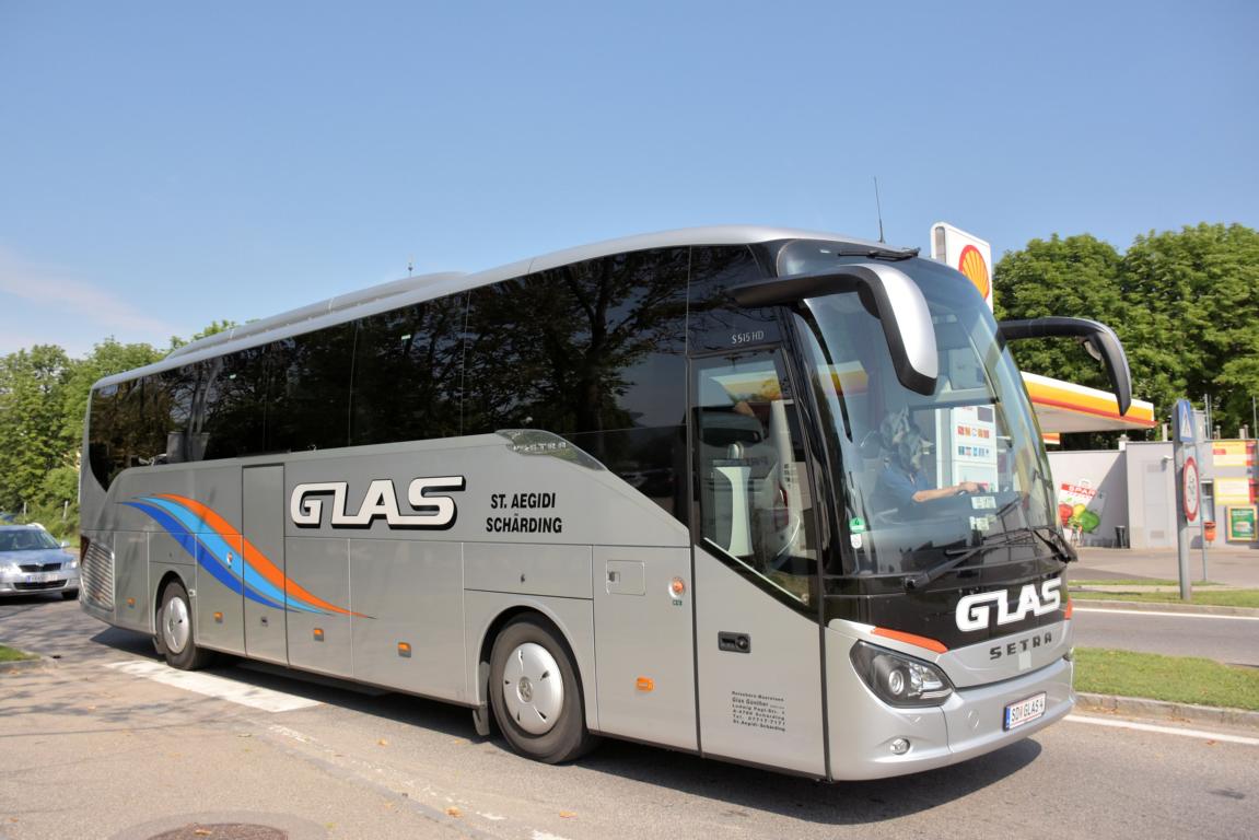 Setra 515 HD von GLAS Reisen aus �sterreich 2018 in Krems.