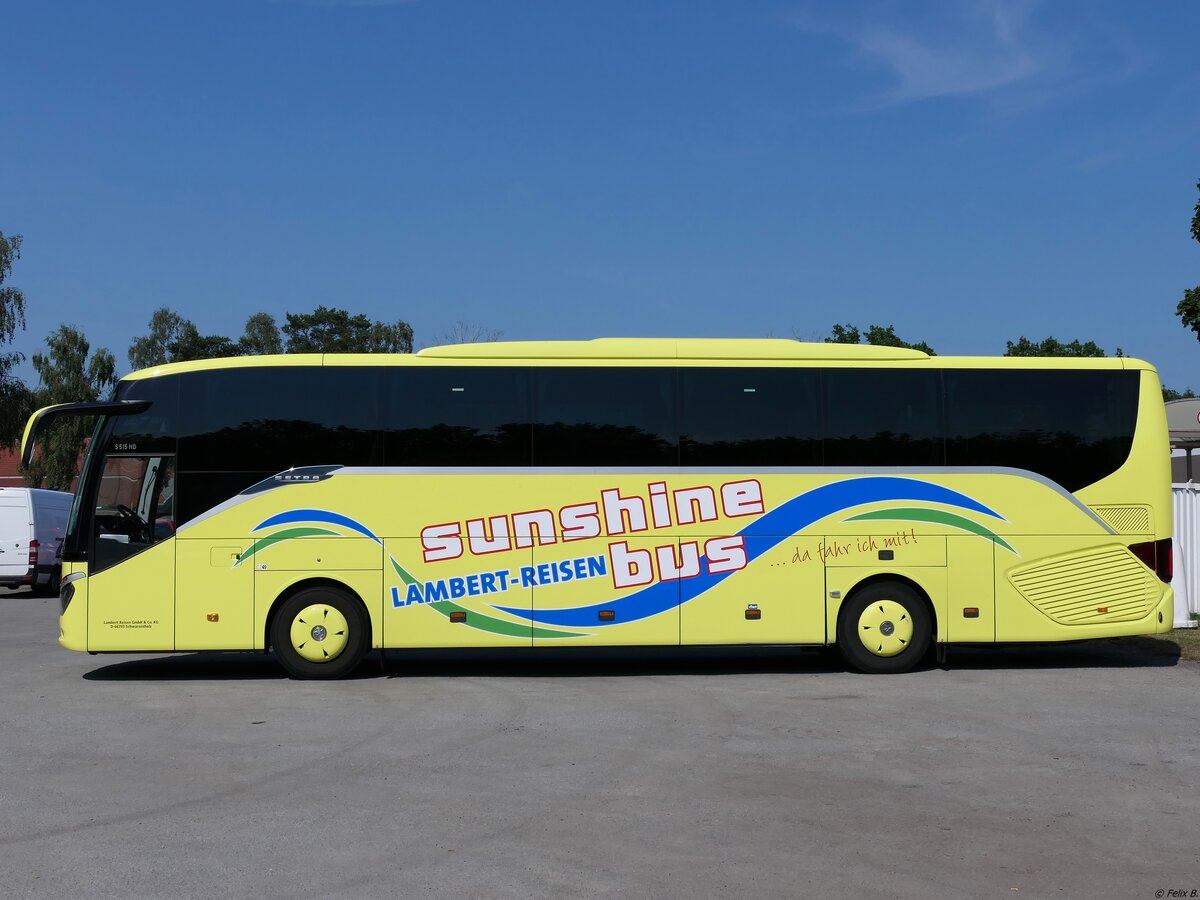 Setra 515 HD von Lambert-Reisen aus Deutschland in Binz.