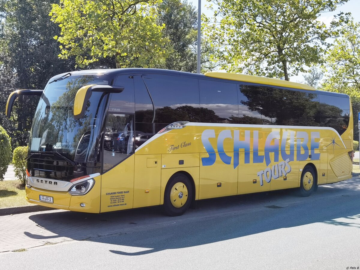 Setra 515 HD von Schlaube aus Deutschland in Timmendorfer Strand.