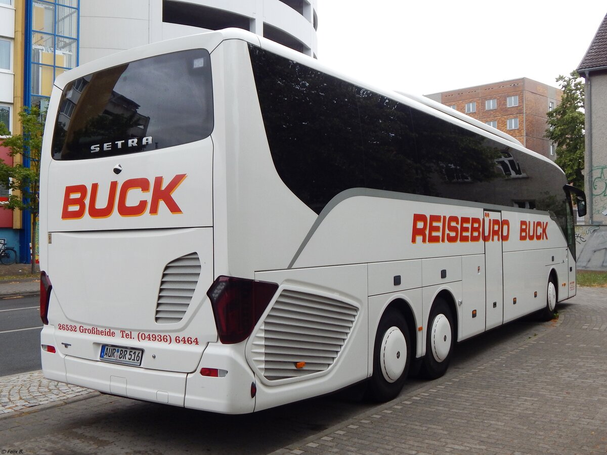 Setra 516 HD von Buck's Reisen aus Deutschland in Neubrandenburg. 