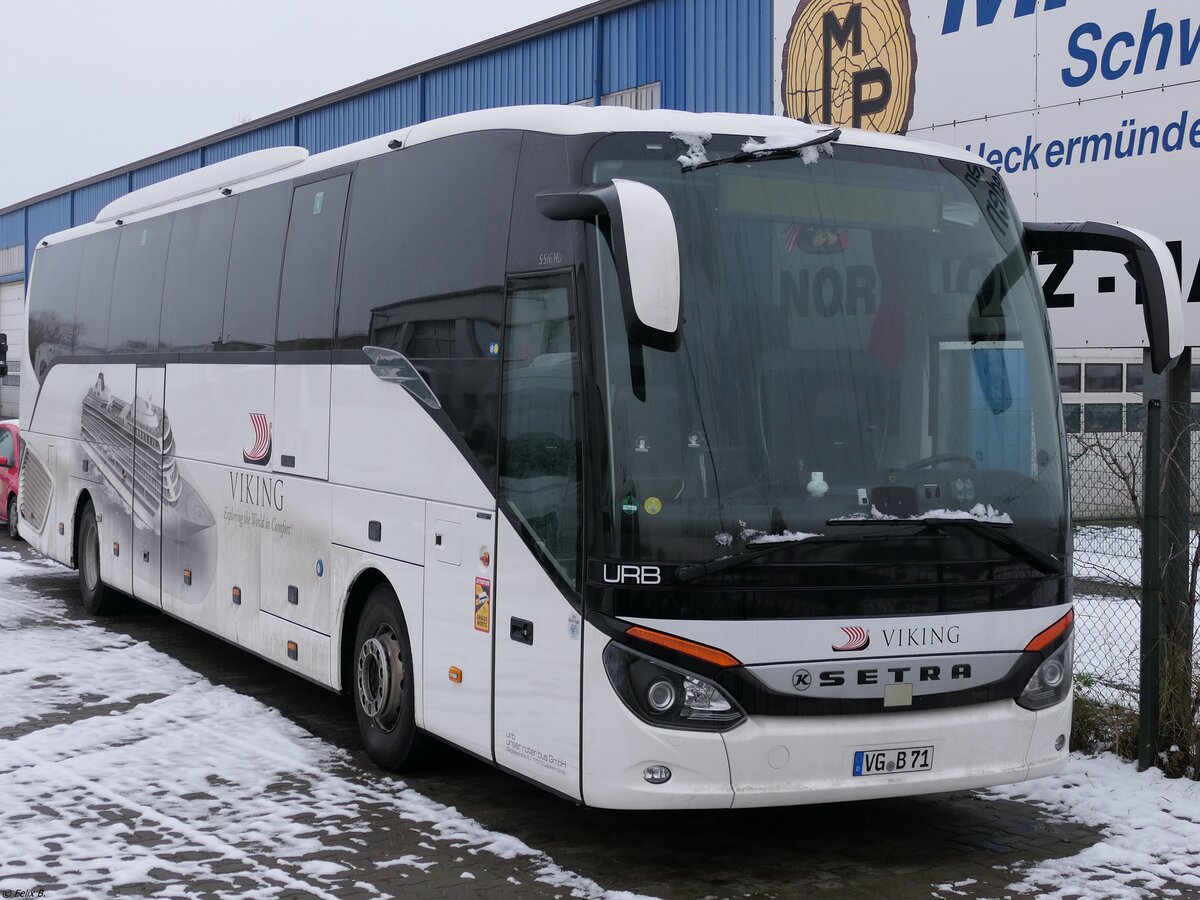 Setra 516 HD von URB aus Deutschland in Ueckermünde.