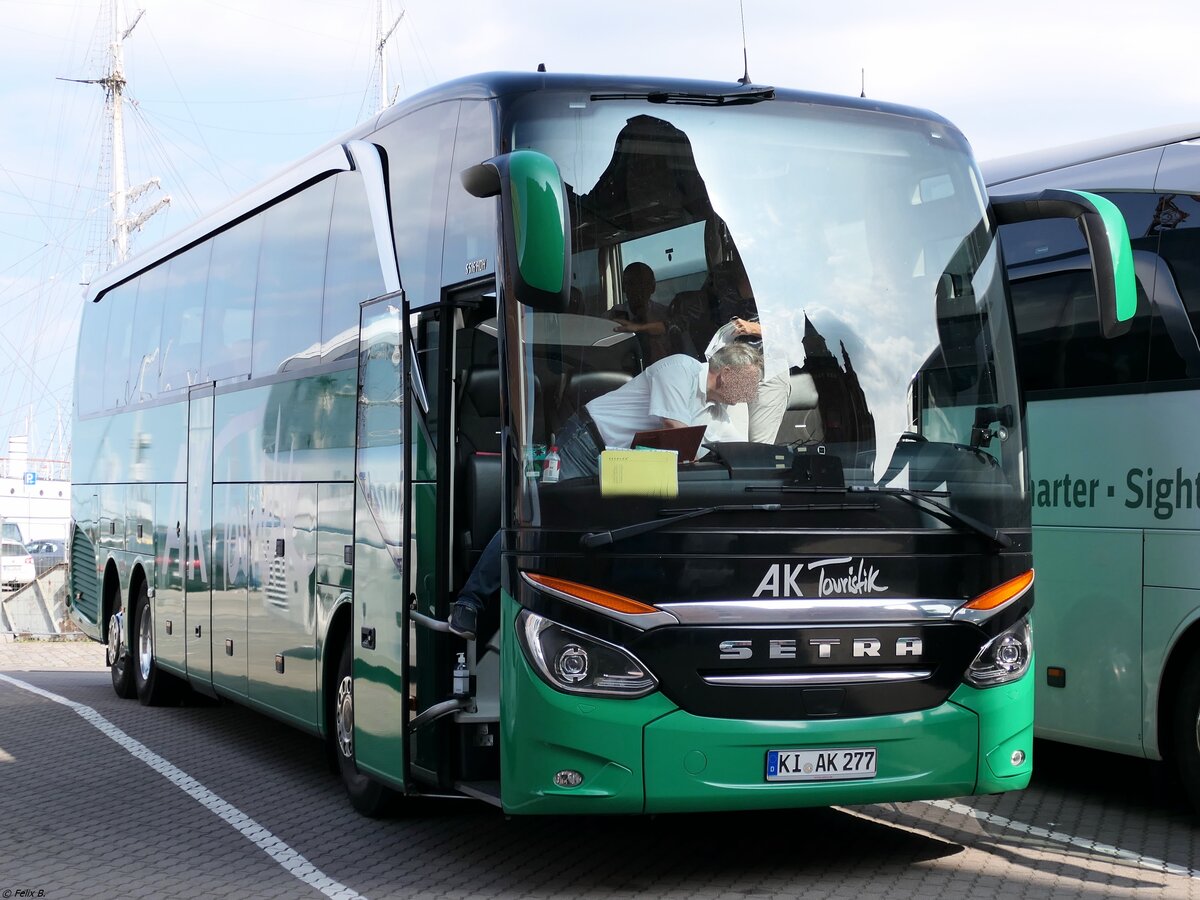 Setra 516 HDH von Autokraft aus Deutschland in Stralsund.