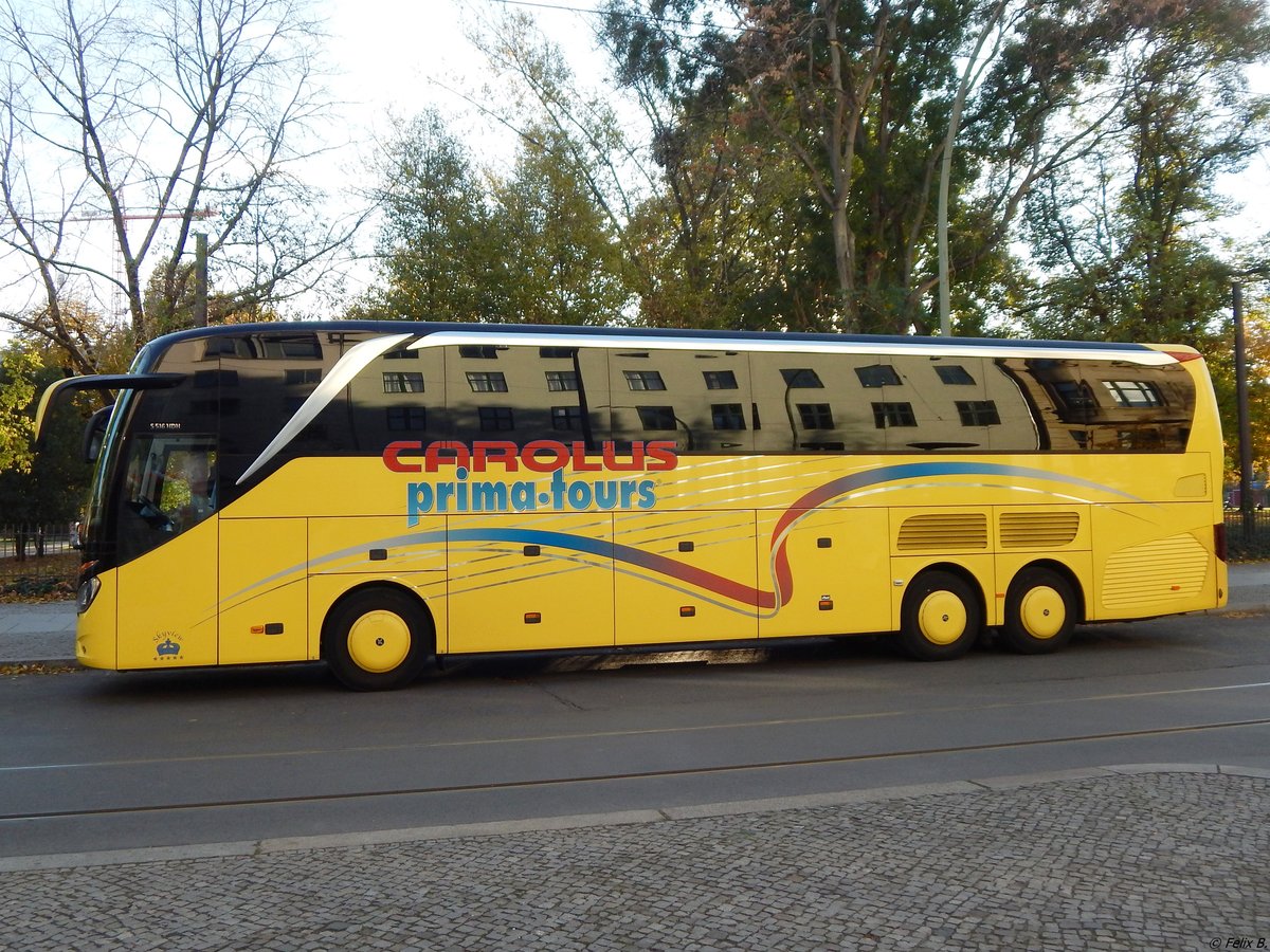 Setra 516 HDH von Carolus Prima-Tours aus Belgien in Berlin. 