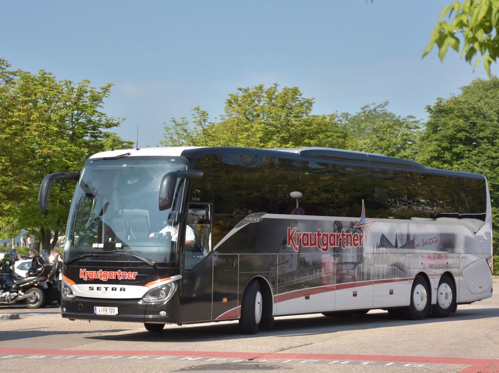 Setra 517 HD von Krautgartner Reisen aus �sterreich 2018 in Krems.