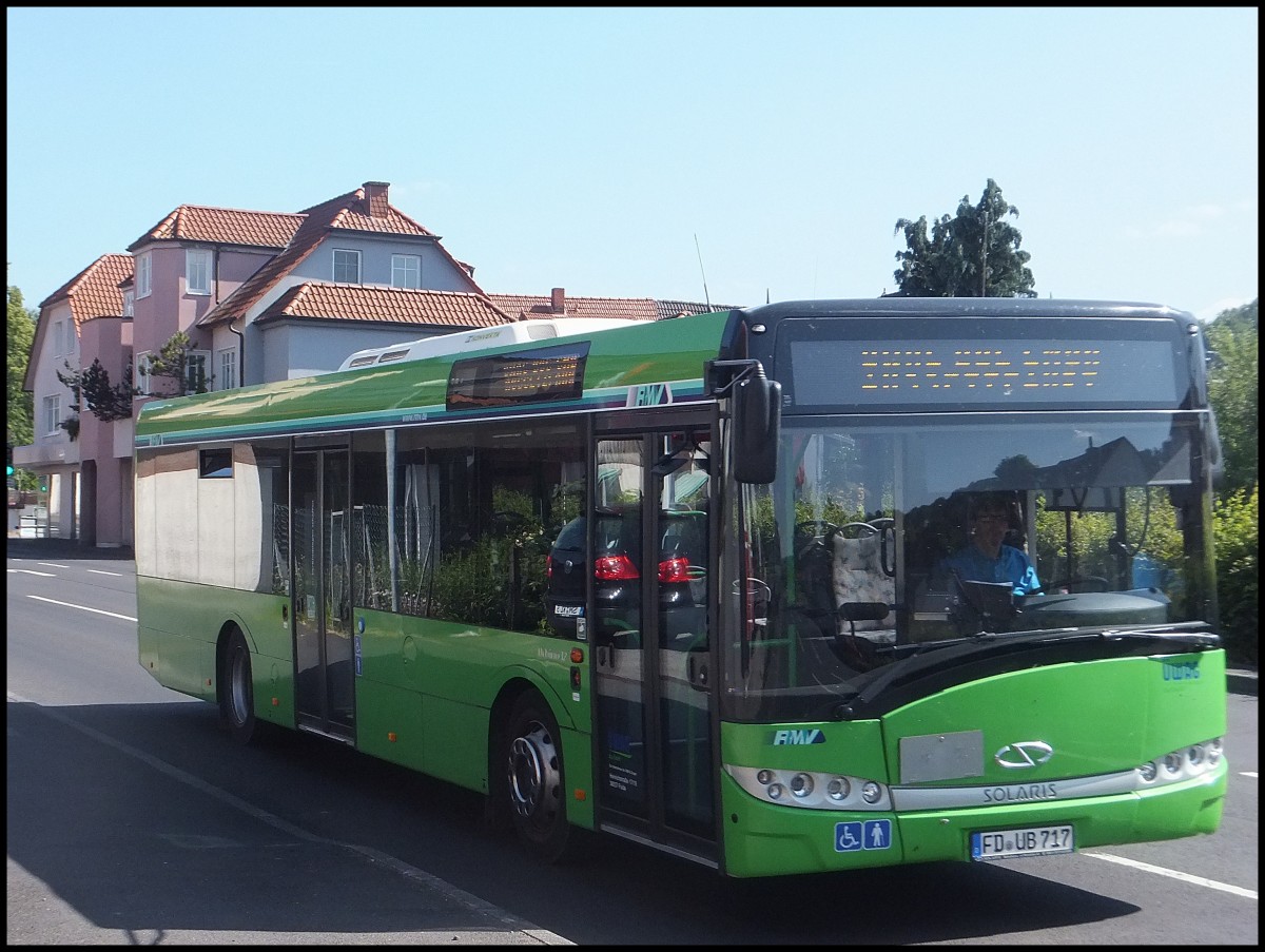 Solaris Urbino 12 der �WAG in Hilders.