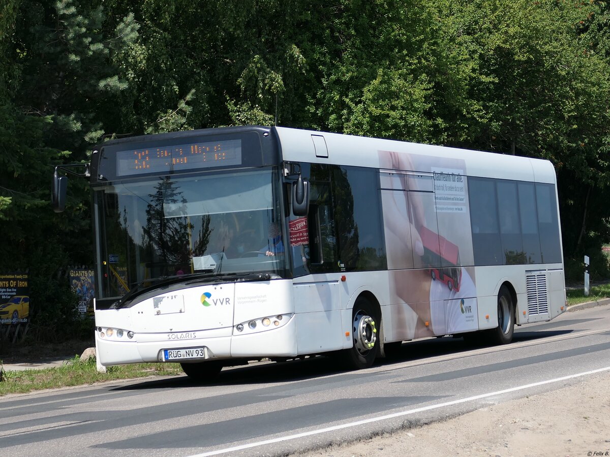 Solaris Urbino 12 der VVR in Mukran.