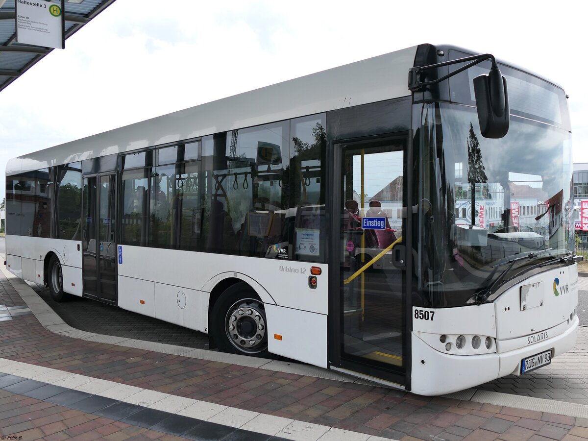 Solaris Urbino 12 der VVR in Sassnitz. 