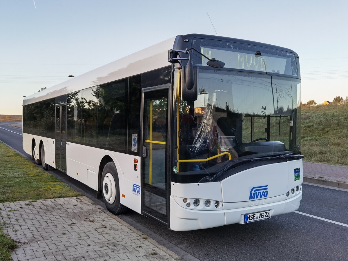Solaris Urbino 15 der MVVG in Waren.