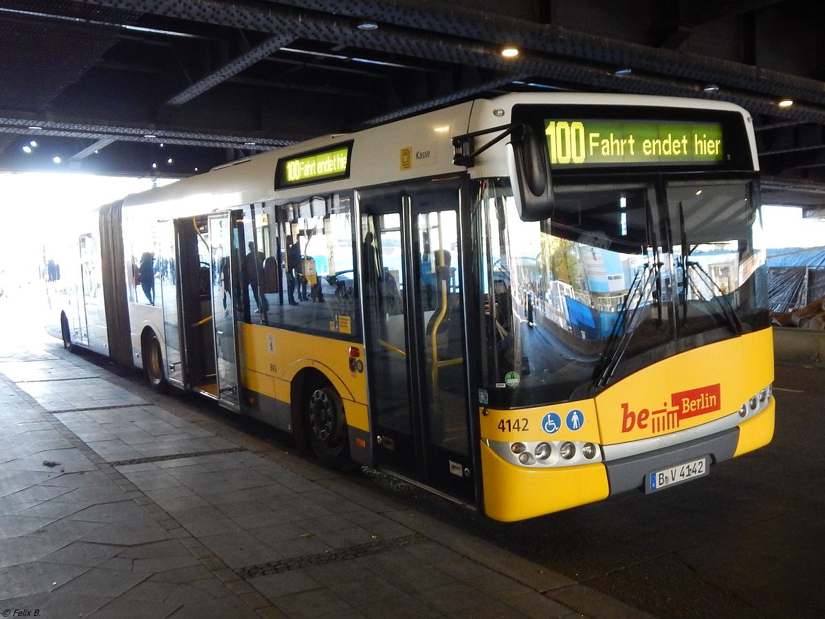 Solaris Urbino 18 der BVG in Berlin.