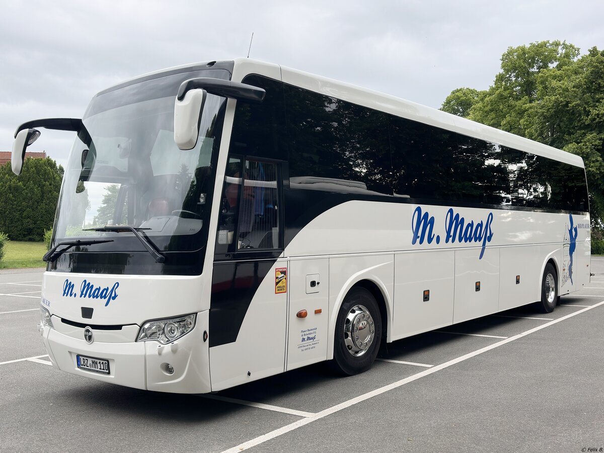 Temsa HD13 von Plauer Busbetrieb M. Maaß aus Deutschland in Sternberg.