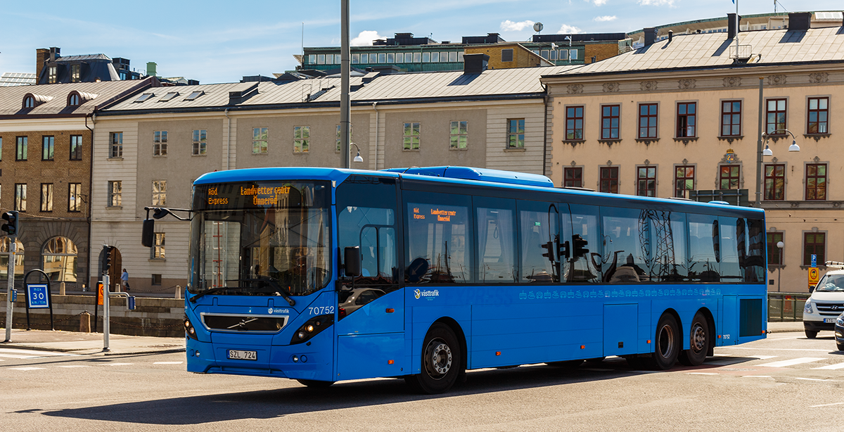 V�sttrafik | Volvo 8900 - Wagen 70752
; Aufgenommen am 13.08.2015 in Schweden, G�teborg
