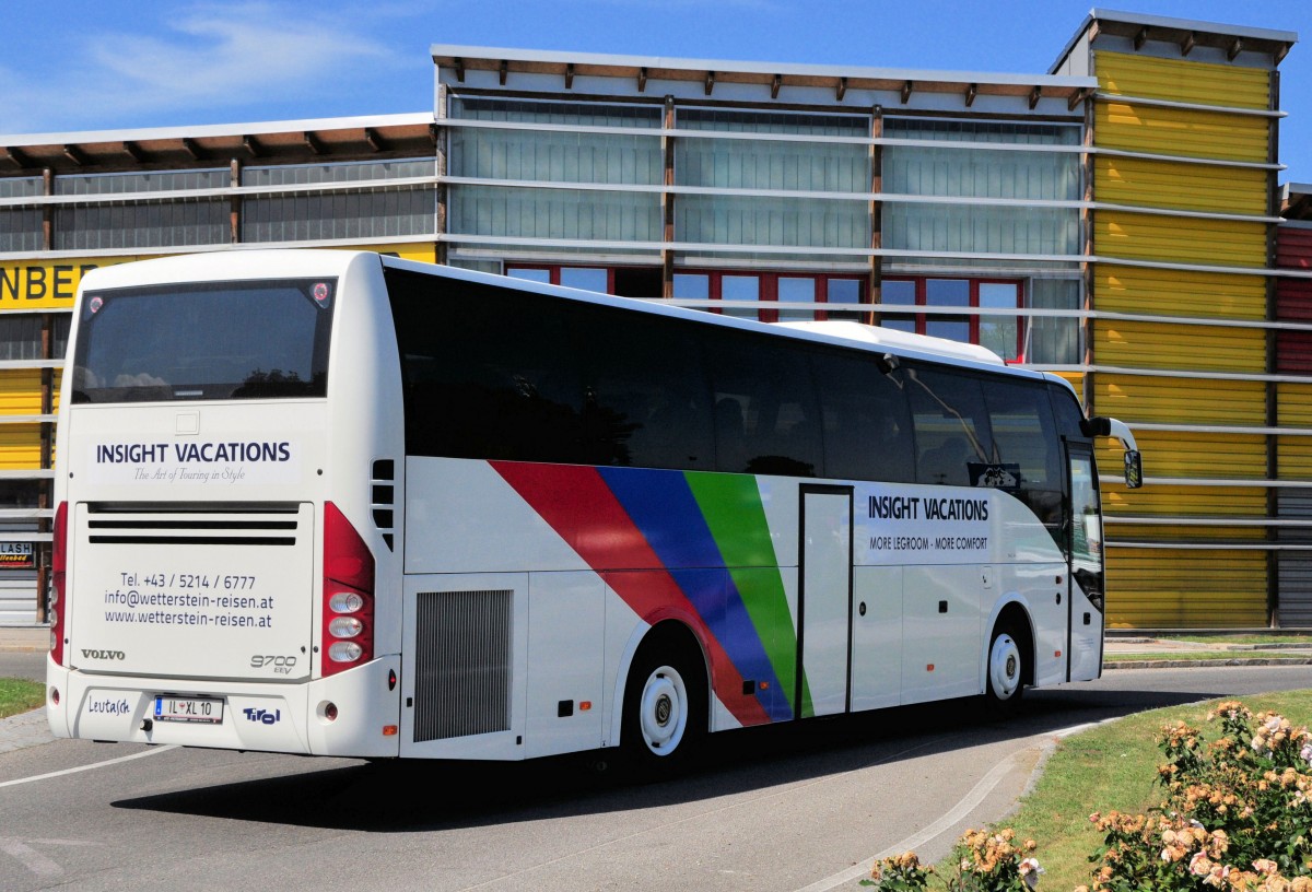 VOLVO 9700 von Wetterstein Bus+KFZ GmbH/�sterreich am 9.7.2013 in Krems unterwegs.