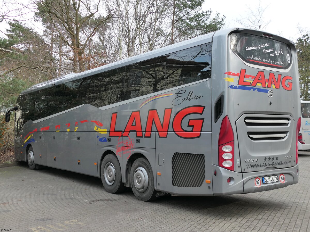 Volvo 9900 von Lang aus Deutschland in Binz.