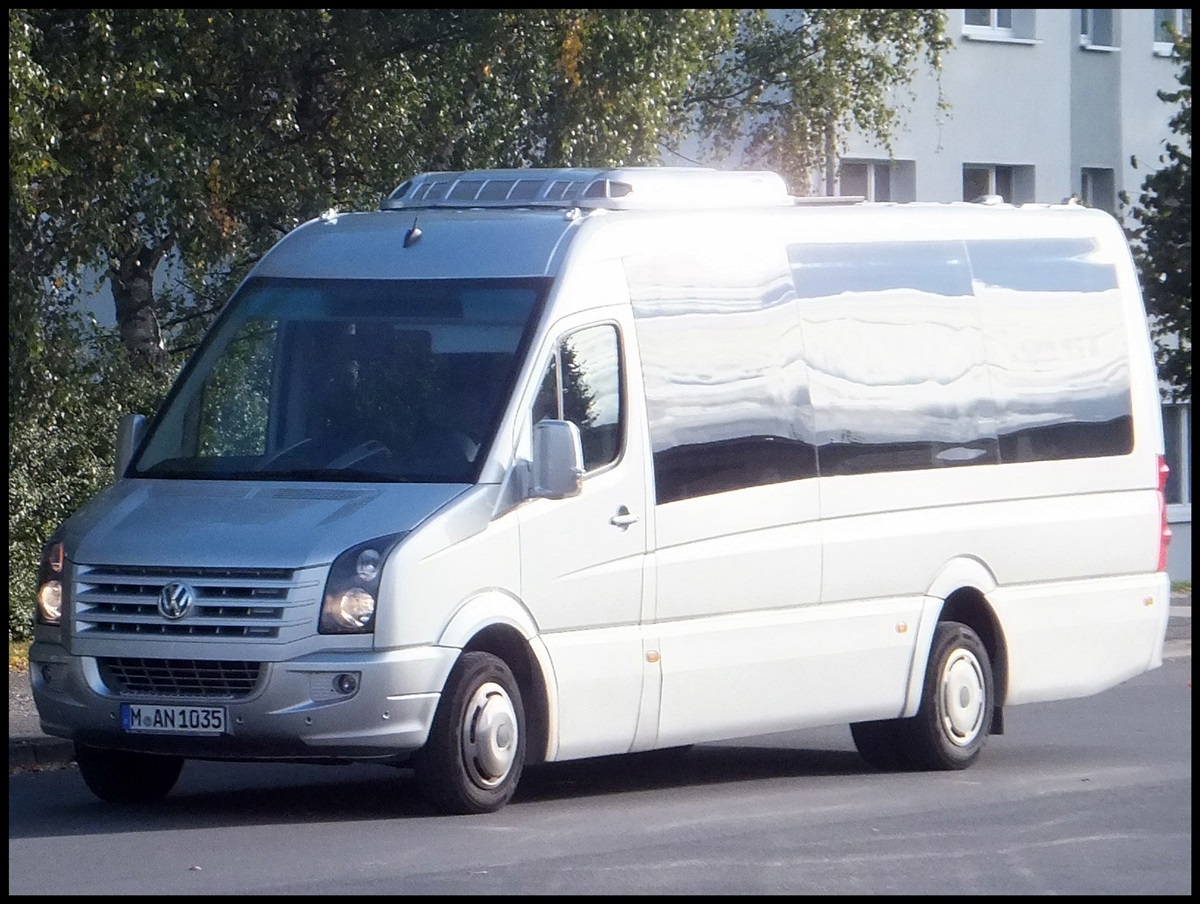 VW Crafter Vorf�hrwagen der RPNV in Sassnitz.
