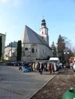 Miedzylesie(frher Mittelwalde in Schlesien): Pfarrkirche Corpus-Christi. 2011-11-18
