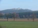 Blick aufs Kloster am Muttergottesberg(Hora Matky Bo)in Krlky(Grulich). Unterwegs im Os20507 Lichkov-Stity;  2011-11-18