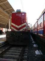 2012-03-18  Istanbul-Sirkeci TCDD-DE24_296 Zuglok=letzter-D81031=vor-Streckensperrung+SEV
